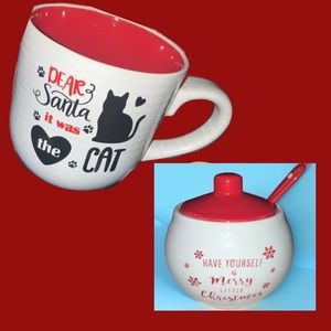 Christmas Mug & Sugarbowl